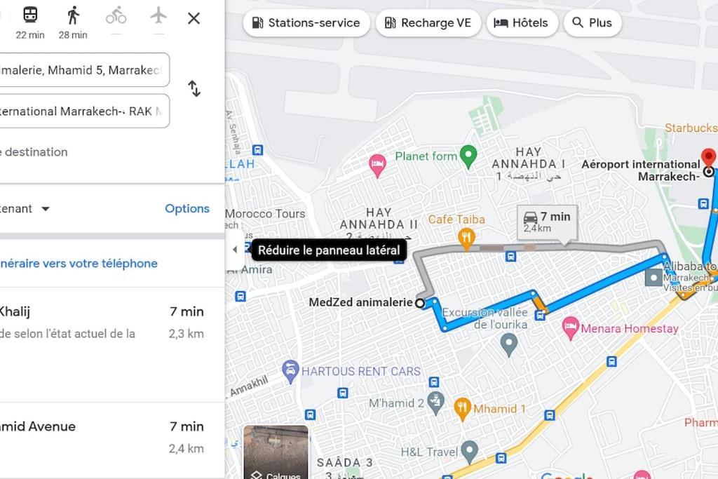 Appartement 7 Min De L'Aeroport De Marrakech Marrákes Kültér fotó