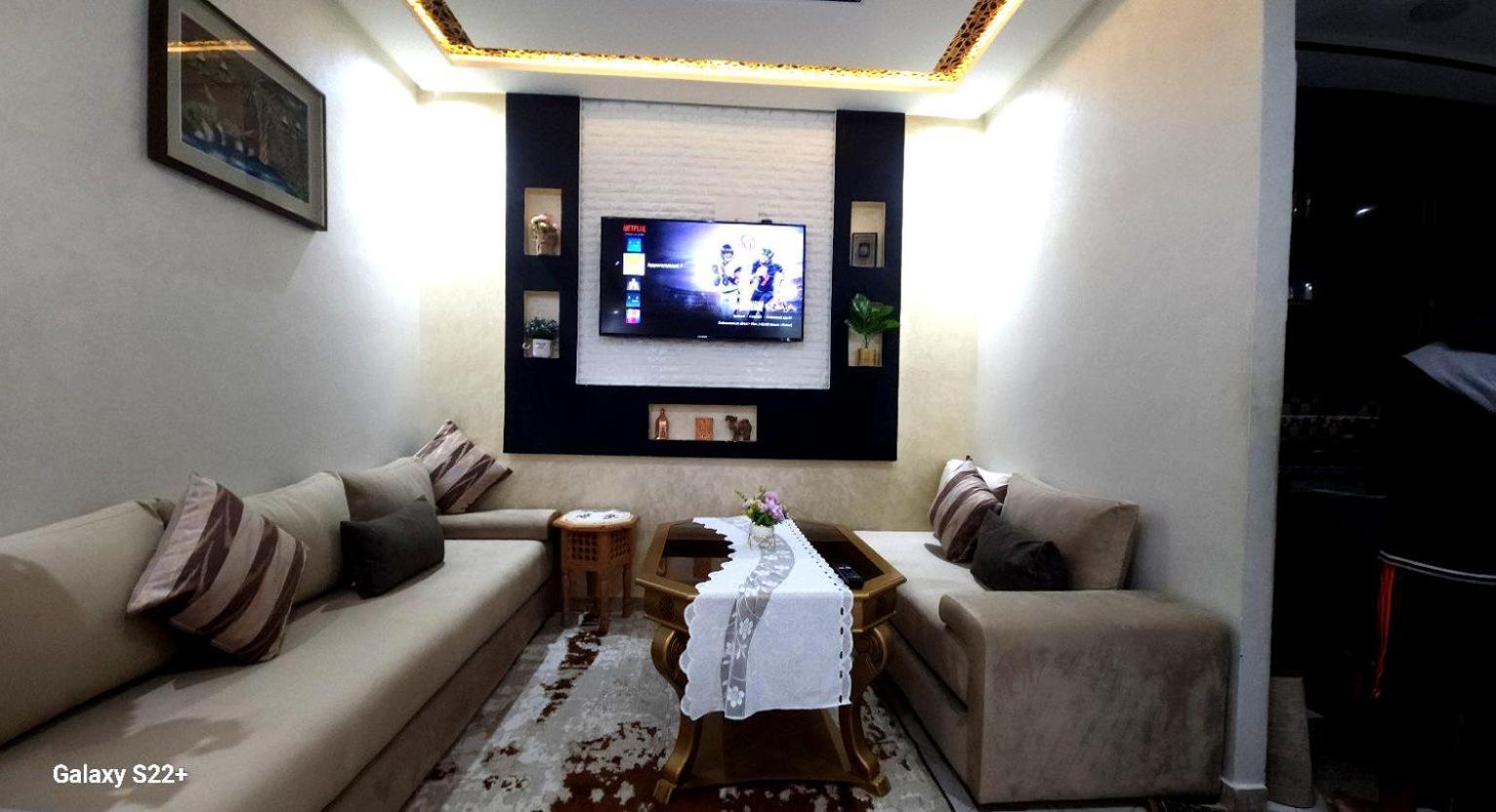 Appartement 7 Min De L'Aeroport De Marrakech Marrákes Kültér fotó