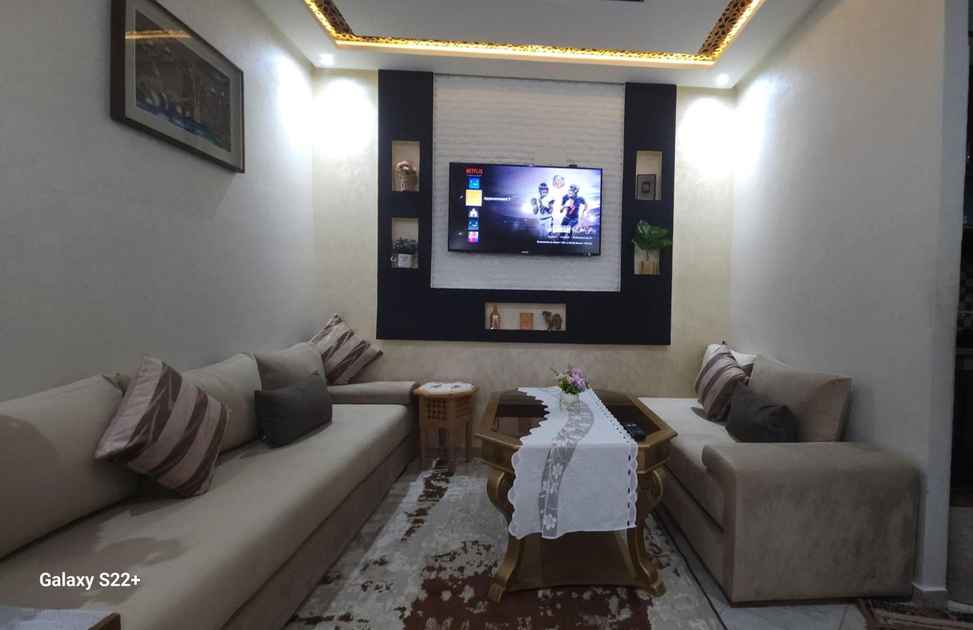 Appartement 7 Min De L'Aeroport De Marrakech Marrákes Kültér fotó