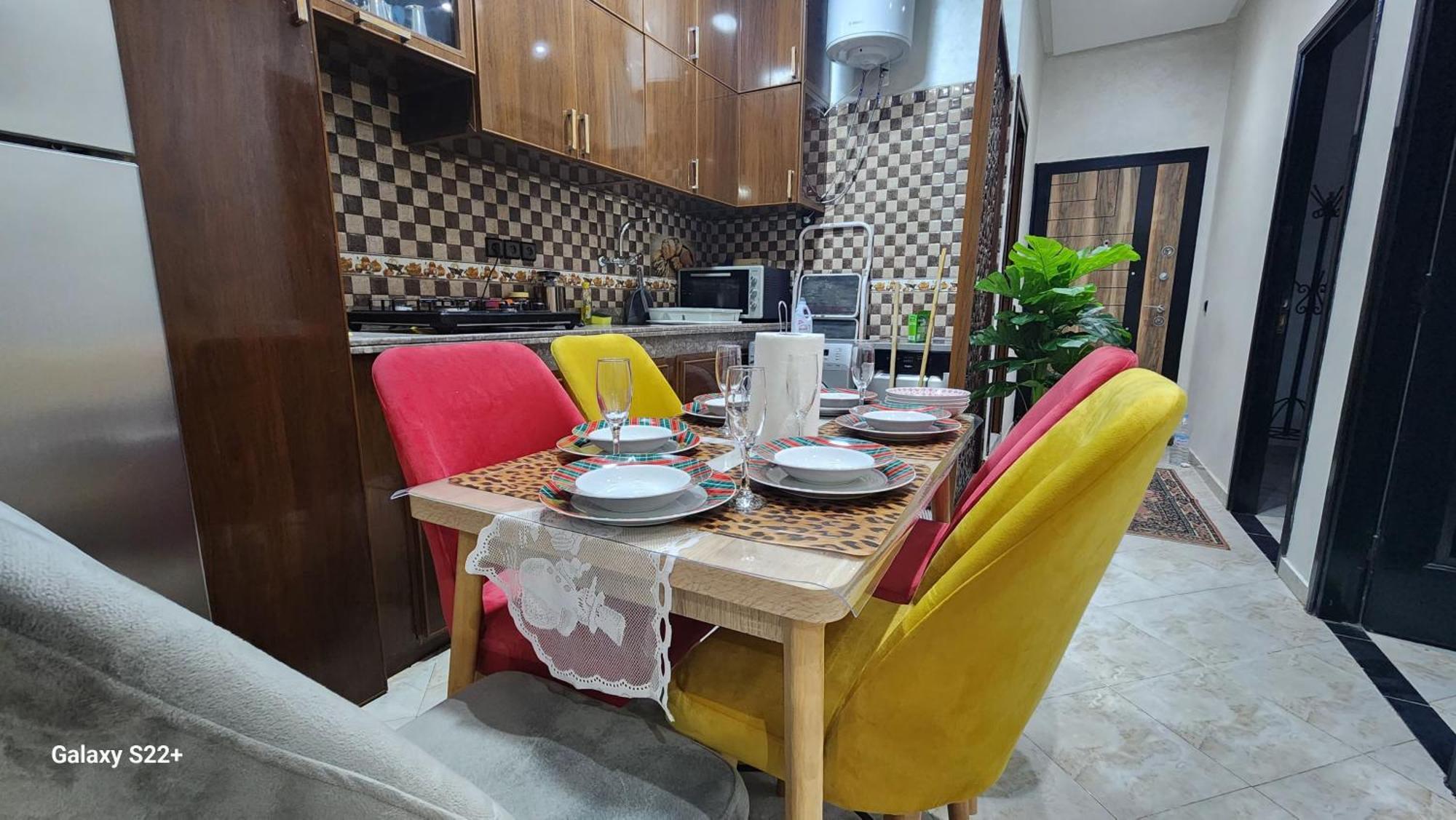 Appartement 7 Min De L'Aeroport De Marrakech Marrákes Kültér fotó