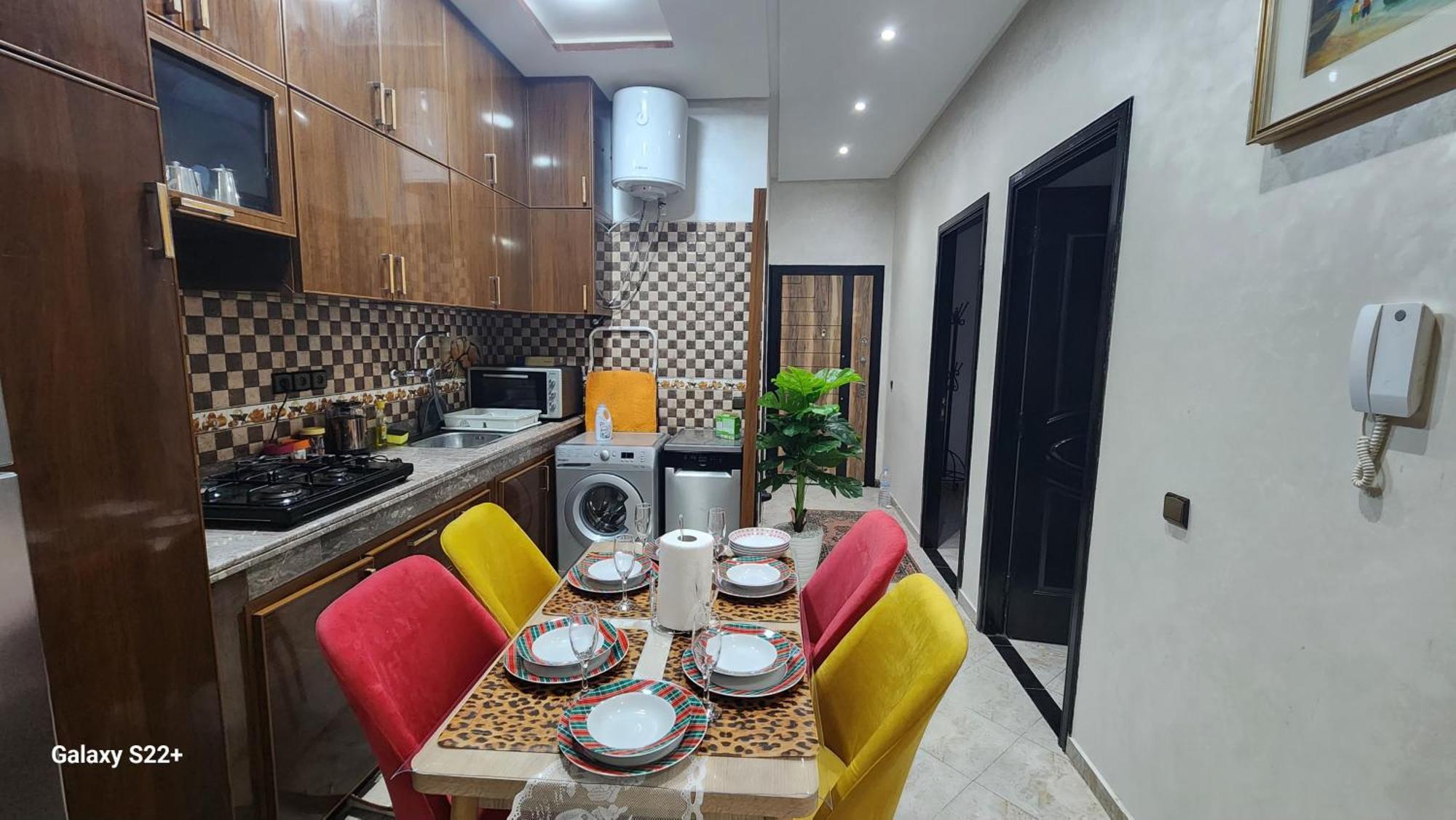 Appartement 7 Min De L'Aeroport De Marrakech Marrákes Kültér fotó