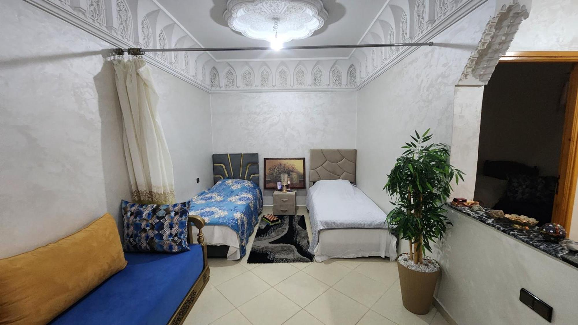 Appartement 7 Min De L'Aeroport De Marrakech Marrákes Kültér fotó