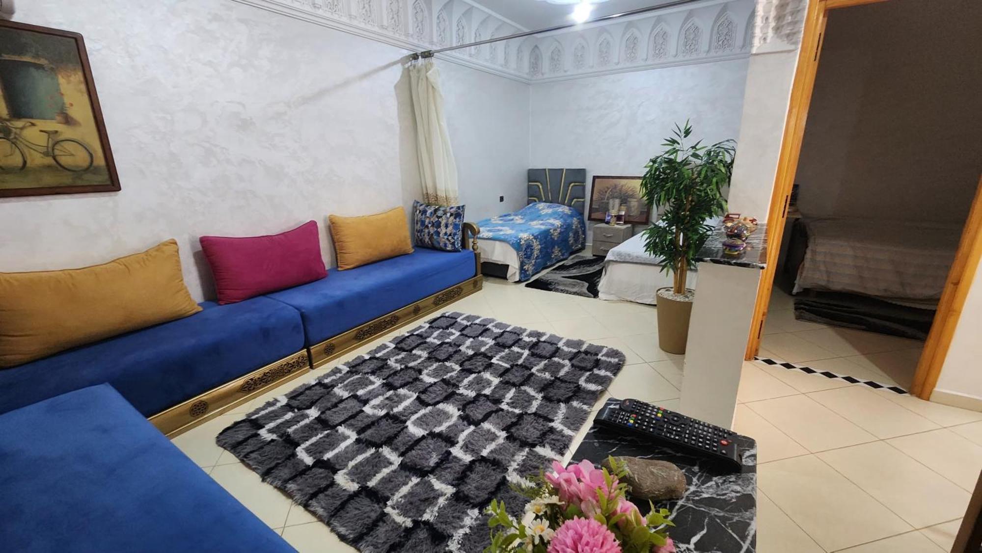 Appartement 7 Min De L'Aeroport De Marrakech Marrákes Kültér fotó